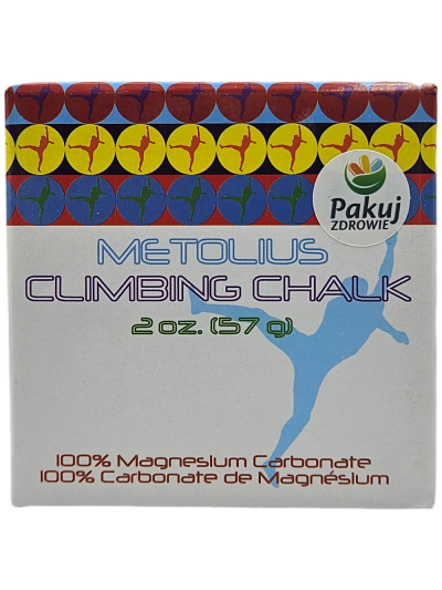 Przód METOLIUS Climbing Chalk Block 57 g w Pakuj ZDROWIE Gdańsk Wrzeszcz