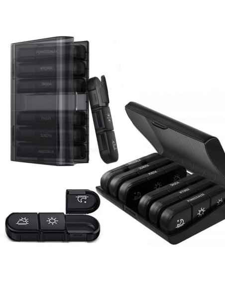 PAKUJ ZDROWIE Pillbox Opakowanie na tabletki 7 dni w Pakuj ZDROWIE