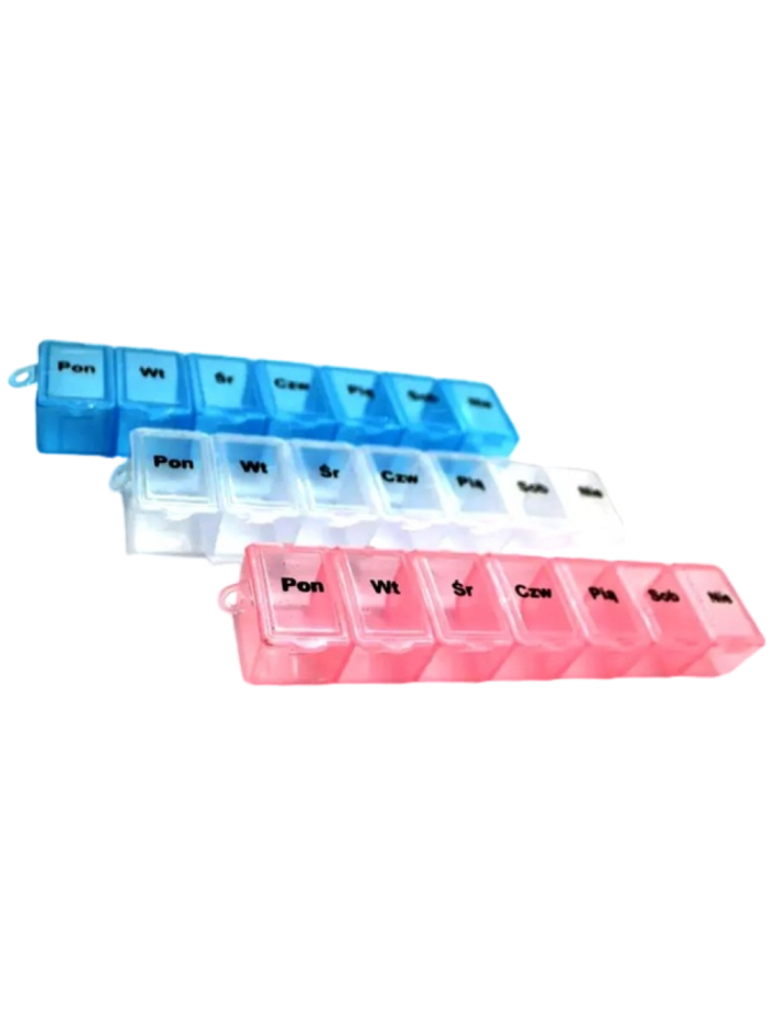 Pakuj ZDROWIE Pillbox pojedynczy 7 dni  w Pakuj ZDROWIE Gdańsk Wrzeszcz