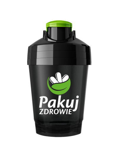 Pakuj ZDROWIE Premium 400 ml czarny w sklepie Pakuj ZDROWIE Gdańsk Wrzeszcz