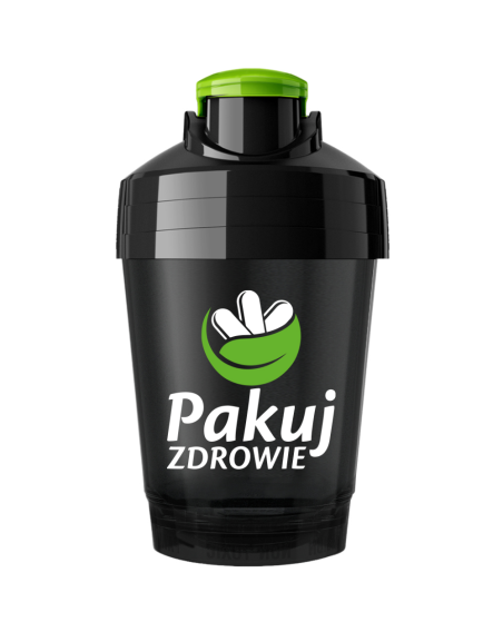 Pakuj ZDROWIE Premium 400 ml czarny w sklepie Pakuj ZDROWIE Gdańsk Wrzeszcz