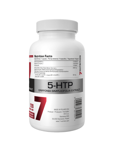 Skład 7NUTRITION 5-HTP 120 vcaps w Pakuj ZDROWIE Gdańsk Wrzeszcz