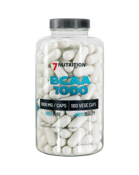 7NUTRITION BCAA 1000 180 caps w Pakuj ZDROWIE Gdańsk Wrzeszcz