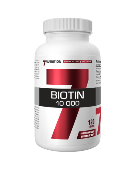 7NUTRITION Biotin 10000 120 tabs w Pakuj ZDROWIE Gdańsk Wrzeszcz