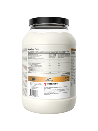 Skład 7NUTRITION Bodybuilder 3000 g baton czekolada-karmel w Pakuj ZDROWIE Gdańsk Wrzeszcz