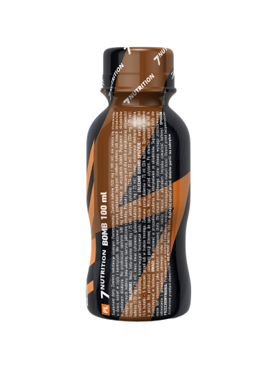 Tył 7NUTRITION BOMB Energy Shot 100 ml w Pakuj ZDROWIE Gdańsk Wrzeszcz