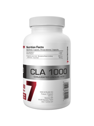 Skład 7NUTRITION CLA 1000 Softgels 100 caps w Pakuj ZDROWIE Gdańsk Wrzeszcz