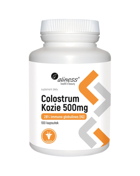 ALINESS Colostrum kozie 500mg 100 caps w Pakuj ZDROWIE Gdańsk Wrzeszcz