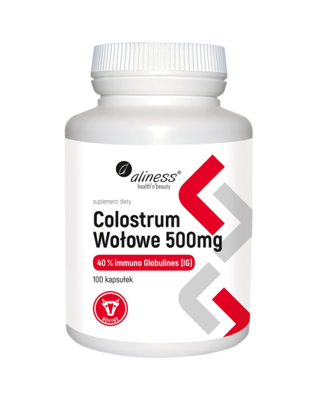 ALINESS Colostrum Wołowe 500mg 100 caps w Pakuj ZDROWIE Gdańsk Wrzeszcz