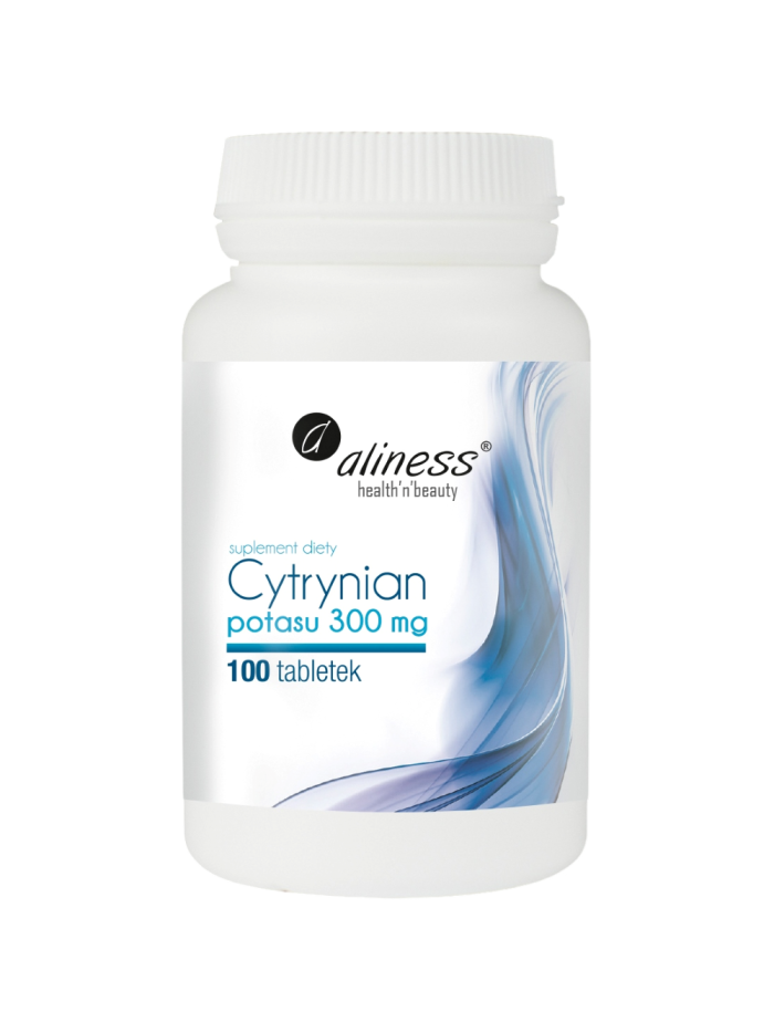 ALINESS Cytrynian Potasu 300mg 100 vtabs w Pakuj ZDROWIE Gdańsk Wrzeszcz