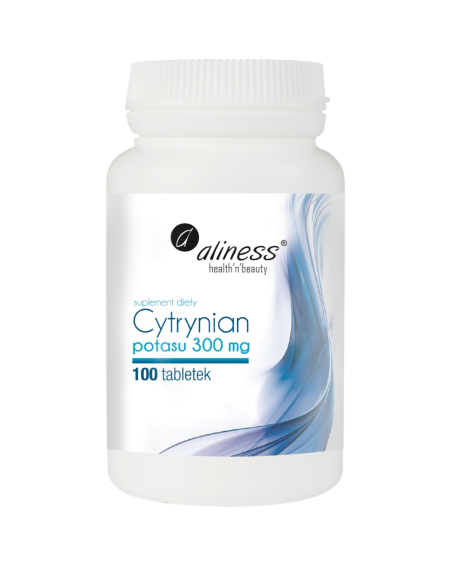 ALINESS Cytrynian Potasu 300mg 100 vtabs w Pakuj ZDROWIE Gdańsk Wrzeszcz