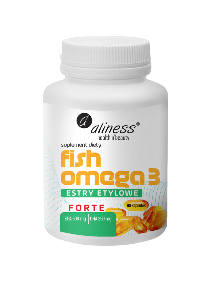 ALINESS Fish Omega 3 Estry Etylowe Forte 90 caps w Pakuj ZDROWIE Gdańsk Wrzeszcz