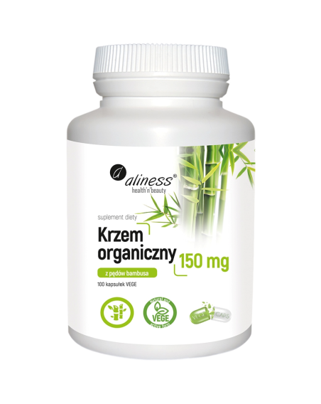 ALINESS Krzem Organiczny 150mg 100 vcaps w Pakuj ZDROWIE Gdańsk Wrzeszcz