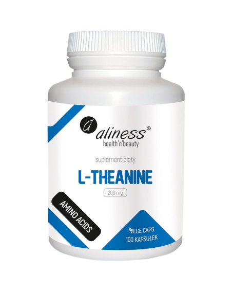 ALINESS L-Theanine 200mg 100 vcaps w Pakuj ZDROWIE Gdańsk Wrzeszcz