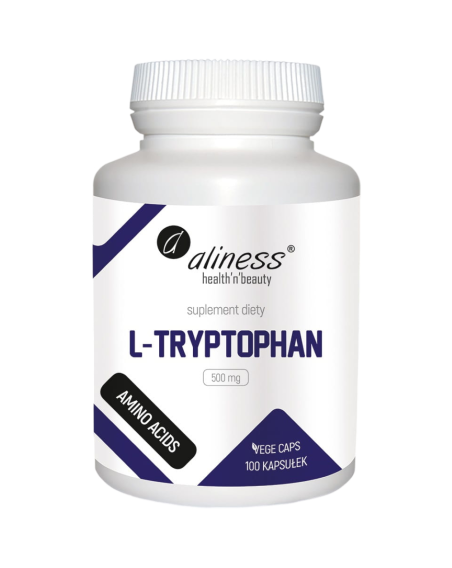ALINESS L-Tryptophan 500mg 100 vcaps w Pakuj ZDROWIE Gdańsk Wrzeszcz