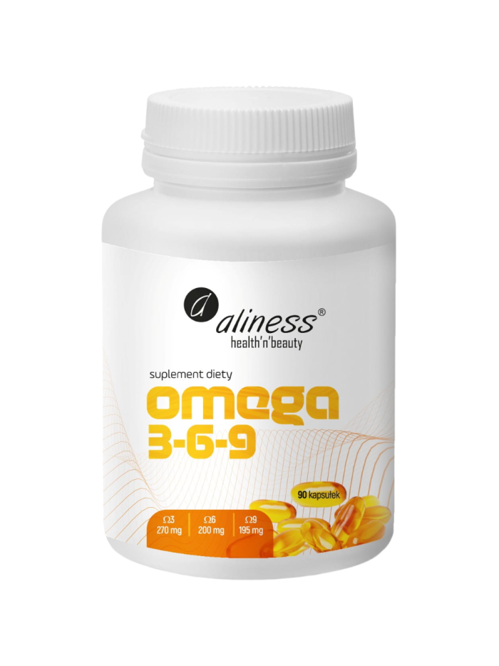 ALINESS Omega 3-6-9 90 caps w Pakuj ZDROWIE Gdańsk Wrzeszcz