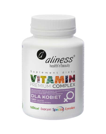 ALINESS Vitamin Premium Complex dla kobiet 120 vtabs w Pakuj ZDROWIE Gdańsk Wrzeszcz