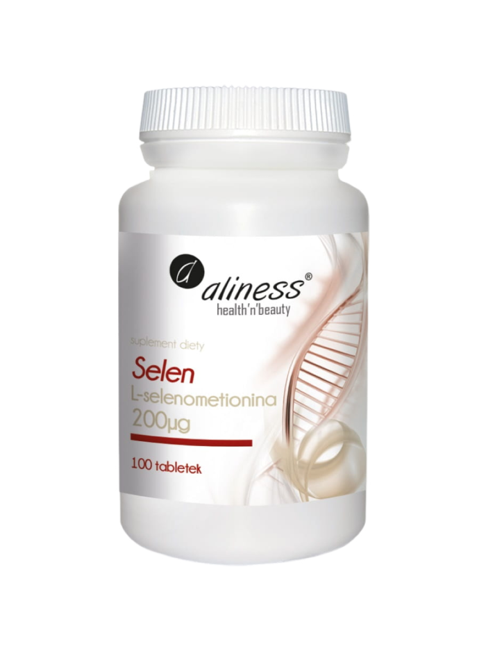 ALINESS Selen L-selenometionina 200mcg 100 tabs - 1