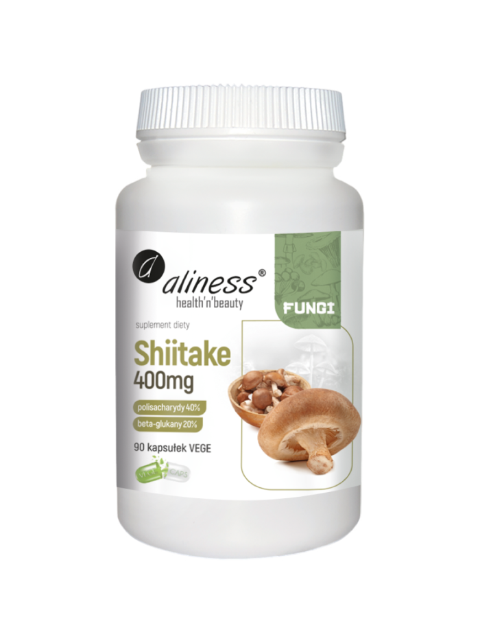 ALINESS Shiitake 400mg 90 vcaps w Pakuj ZDROWIE Gdańsk Wrzeszcz