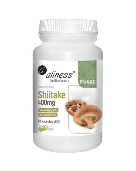 ALINESS Shiitake 400mg 90 vcaps w Pakuj ZDROWIE Gdańsk Wrzeszcz