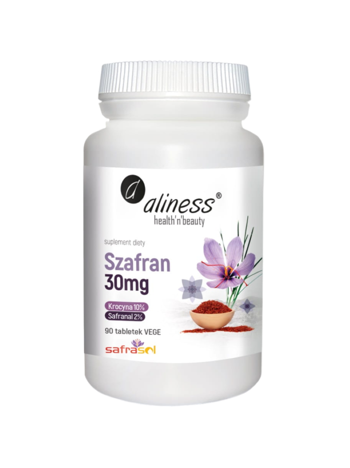 ALINESS Szafran 30mg Safranal 2% 90 vtabs w Pakuj ZDROWIE Gdańsk Wrzeszcz