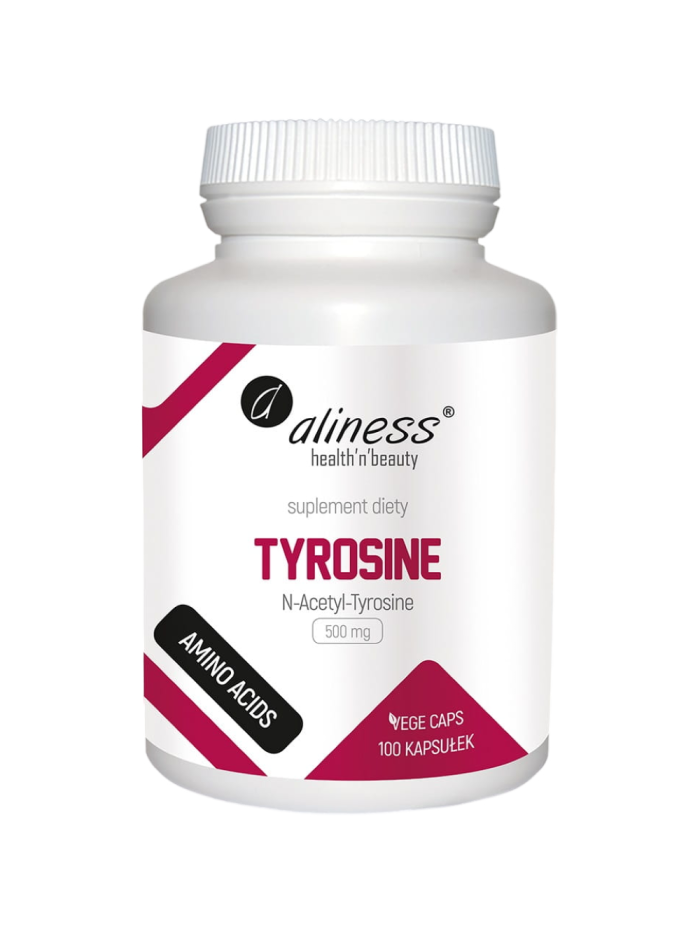 ALINESS Tyrosine N-Acetyl-Tyrosine 500mg 100 vcaps w Pakuj ZDROWIE Gdańsk Wrzeszcz