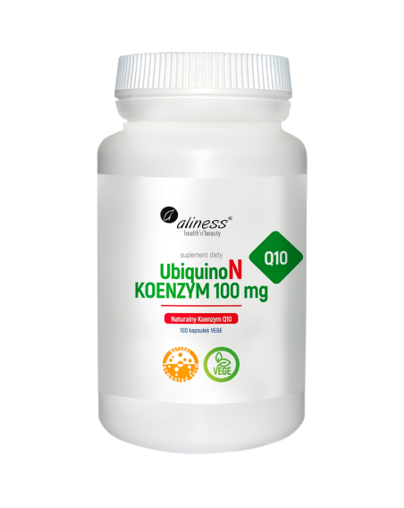 ALINESS Ubiquinon Koenzym Q10 100mg 100 vcaps w Pakuj ZDROWIE Gdańsk Wrzeszcz