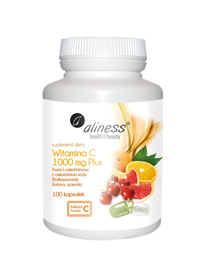 ALINESS Witamina C 1000mg Plus 100 vcaps w Pakuj ZDROWIE Gdańsk Wrzeszcz