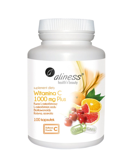 ALINESS Witamina C 1000mg Plus 100 vcaps w Pakuj ZDROWIE Gdańsk Wrzeszcz