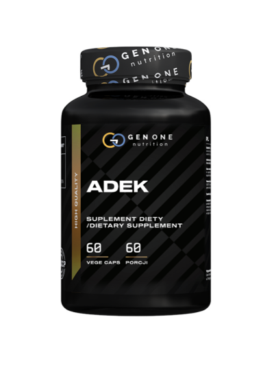 GEN-ONE ADEK 60 vcaps w Pakuj ZDROWIE Gdańsk Wrzeszcz