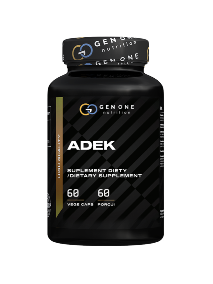 GEN-ONE ADEK 60 vcaps w Pakuj ZDROWIE Gdańsk Wrzeszcz