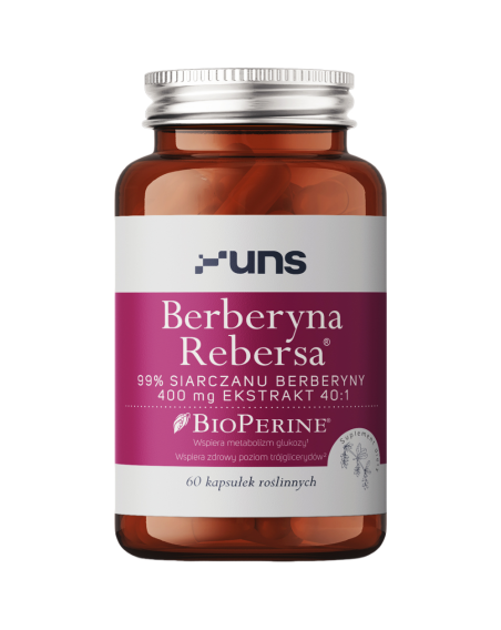UNS Berberyna Rebersa + Bioperine 60 vcaps w Pakuj ZDROWIE Gdańsk Wrzeszcz