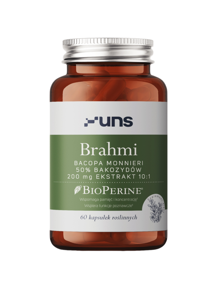 UNS Brahmi + Bioperine 60 vcaps w Pakuj ZDROWIE Gdańsk Wrzeszcz