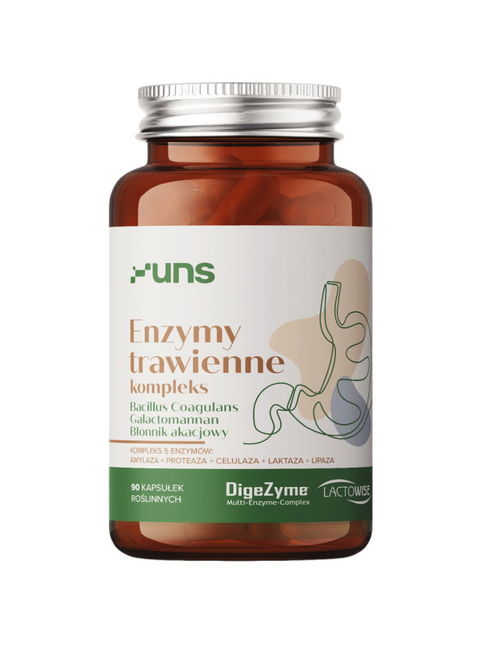 UNS Enzymy trawienne 90 vcaps w Pakuj ZDROWIE Gdańsk Wrzeszcz