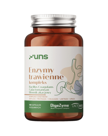 UNS Enzymy trawienne 90 vcaps w Pakuj ZDROWIE Gdańsk Wrzeszcz