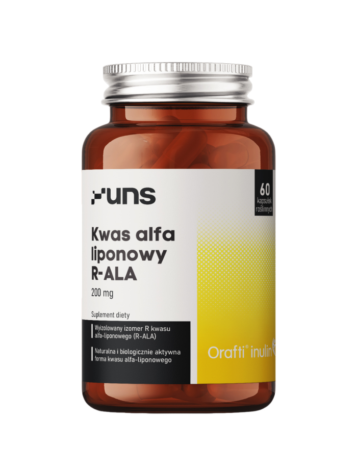 UNS Kwas Alfa-Liponowy R-ALA 60 vcaps w Pakuj ZDROWIE Gdańsk Wrzeszcz