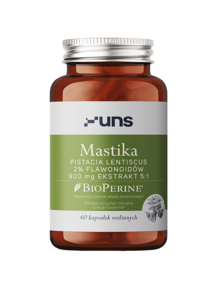 UNS Mastika + Bioperine 60 vcaps w Pakuj ZDROWIE Gdańsk Wrzeszcz