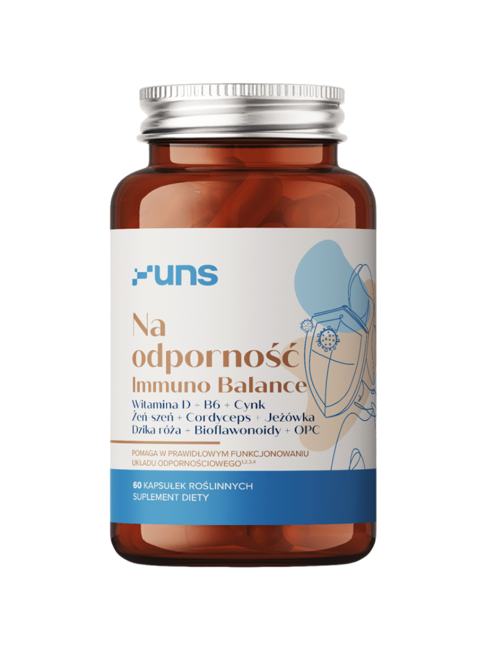 UNS Na odporność Immuno Balance 60 vcaps w Pakuj ZDROWIE Gdańsk Wrzeszcz