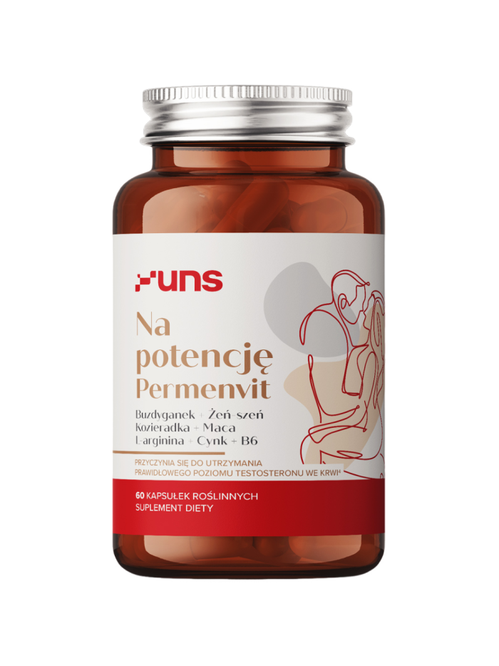 UNS Na Potencję Permenvit 60 vcaps w Pakuj ZDROWIE Gdańsk Wrzeszcz