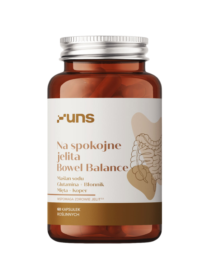 UNS Na Spokojne jelita Bowel Balance 60 vcaps w Pakuj ZDROWIE Gdańsk Wrzeszcz