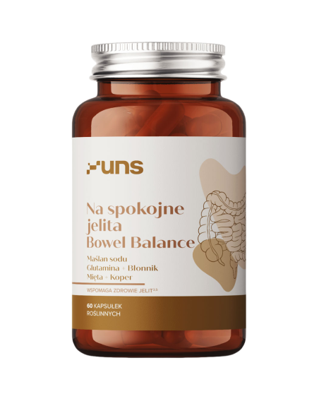 UNS Na Spokojne jelita Bowel Balance 60 vcaps w Pakuj ZDROWIE Gdańsk Wrzeszcz