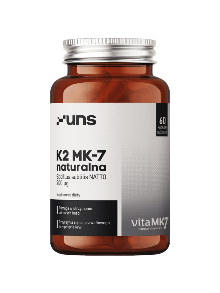 UNS K2 MK-7 Naturalna 60 vcaps w Pakuj ZDROWIE Gdańsk Wrzeszcz