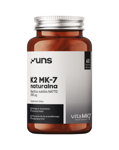 UNS K2 MK-7 Naturalna 60 vcaps w Pakuj ZDROWIE Gdańsk Wrzeszcz