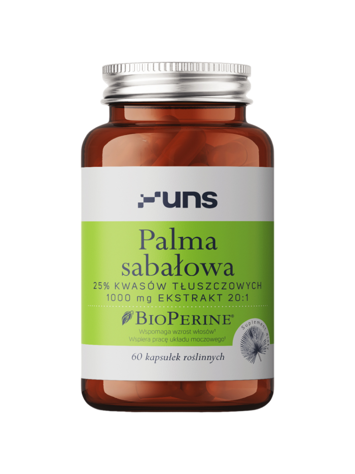 UNS Palma Sabałowa + Bioperine 60 vcaps w Pakuj ZDROWIE Gdańsk Wrzeszcz