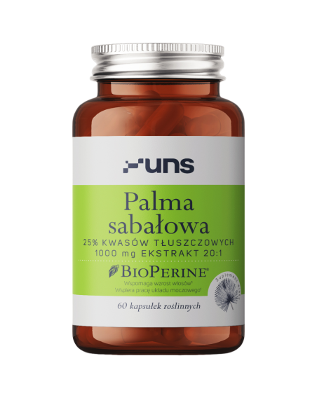 UNS Palma Sabałowa + Bioperine 60 vcaps w Pakuj ZDROWIE Gdańsk Wrzeszcz