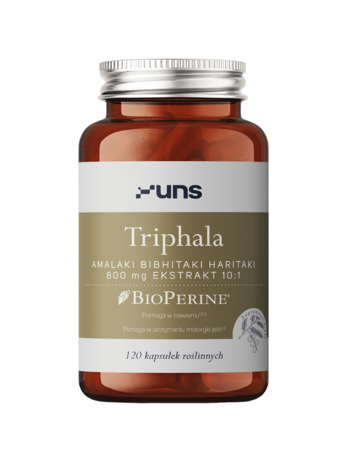 UNS Triphala + Bioperine 120 vcaps w Pakuj ZDROWIE Gdańsk Wrzeszcz