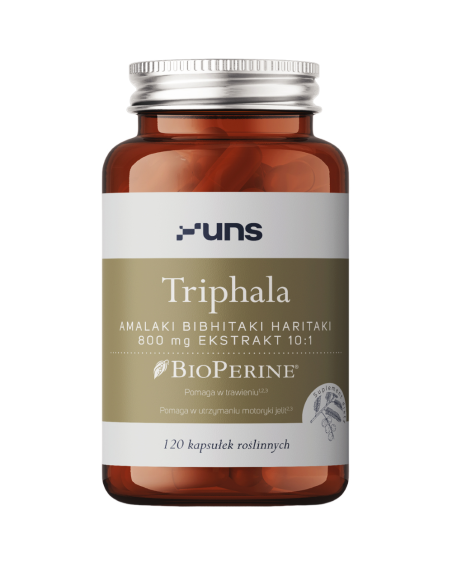 UNS Triphala + Bioperine 120 vcaps w Pakuj ZDROWIE Gdańsk Wrzeszcz