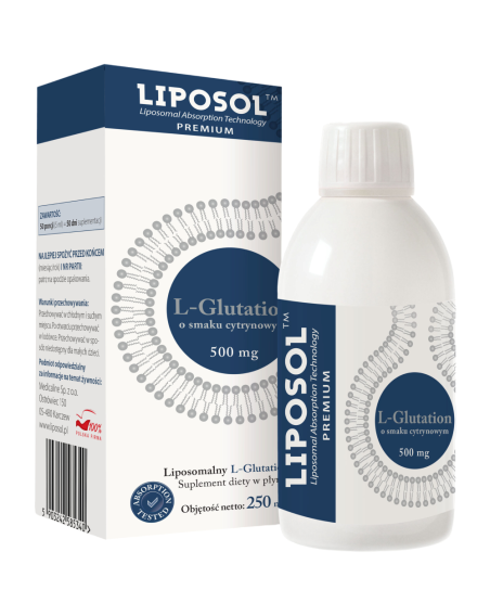 LIPOSOL Liposomalny L-Glutation 500mg 250 ml w Pakuj ZDROWIE Gdańsk Wrzeszcz
