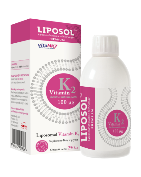 LIPOSOL Liposomalna Witamina K2 100mcg 250 ml w Pakuj ZDROWIE Gdańsk Wrzeszcz