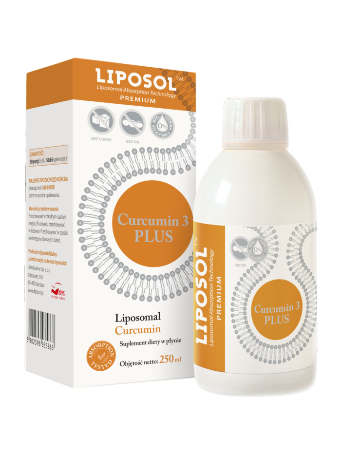 LIPOSOL Liposomalna Kurkumina 250 ml w Pakuj ZDROWIE Gdańsk Wrzeszcz